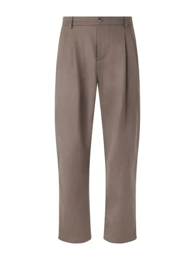 De Bonne Facture Artist Straight-Leg Pleated Wool and Cotton-Blend Suit Trousers - Men