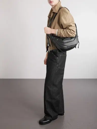 Lemaire Soft Game Small Coated-Cotton Messenger Bag - Men | Thumbnail 2 Lemaire Soft Game Small Coated-Cotton Messenger Bag - Men | Thumbnail 2