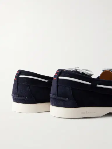 Kiton Suede Boat Shoes - Men | Thumbnail 5