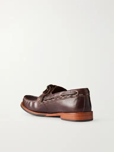 Grenson Claude Leather Boat Shoes - Men | Thumbnail 4 Grenson Claude Leather Boat Shoes - Men | Thumbnail 4