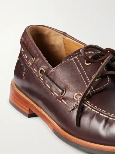Grenson Claude Leather Boat Shoes - Men | Thumbnail 5 Grenson Claude Leather Boat Shoes - Men | Thumbnail 5