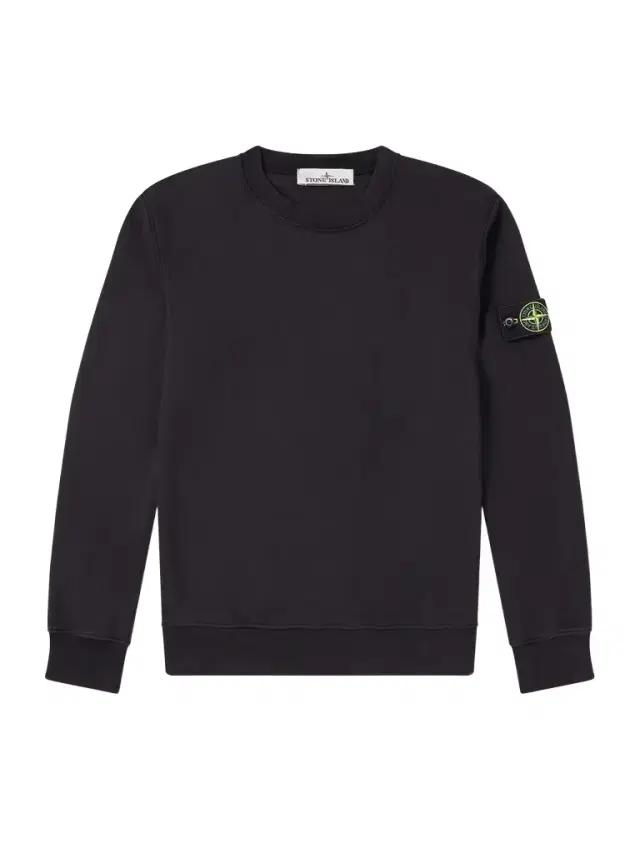 Stone Island Logo-Appliquéd Garment-Dyed Cotton-Fleece Sweatshirt - Men