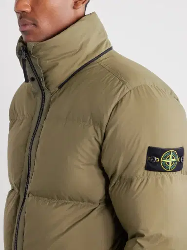 Stone Island Padded Quilted CORDURA® Ripstop Hooded Down Jacket - Men | Thumbnail 5 Stone Island Padded Quilted CORDURA® Ripstop Hooded Down Jacket - Men | Thumbnail 5