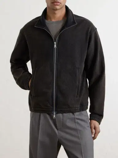 mfpen Covet Cotton-Jersey Zip-Up Sweatshirt - Men | Thumbnail 3 mfpen Covet Cotton-Jersey Zip-Up Sweatshirt - Men | Thumbnail 3