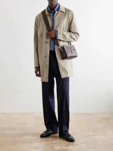 Berluti Journalier XS Leather Messenger Bag - Men | Thumbnail 2