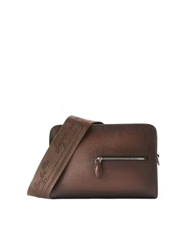 Berluti Journalier XS Leather Messenger Bag - Men | Thumbnail 1