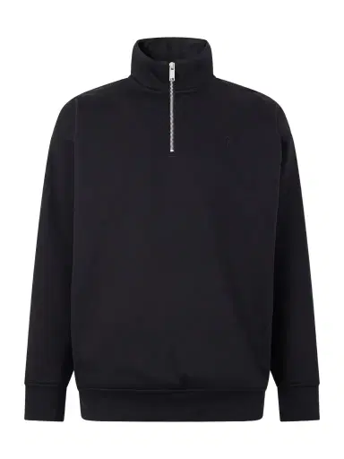 ON Club Collective Logo-Embroidered Cotton-Blend Jersey Half-Zip Sweater - Men | Thumbnail 1 ON Club Collective Logo-Embroidered Cotton-Blend Jersey Half-Zip Sweater - Men | Thumbnail 1