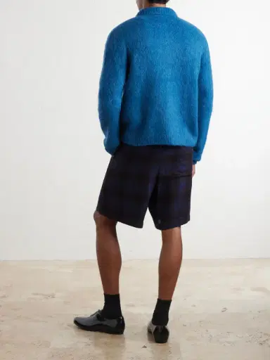 Dries Van Noten Mora Cropped Alpaca-Blend Cardigan - Men | Thumbnail 4