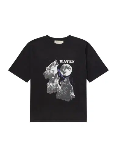 Remi Relief Howling Wolves Printed Cotton-Jersey T-Shirt - Men | Thumbnail 1
