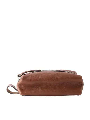 Bleu de Chauffe Zazou Full-Grain Leather Wash Bag - Men | Thumbnail 1 Bleu de Chauffe Zazou Full-Grain Leather Wash Bag - Men | Thumbnail 1