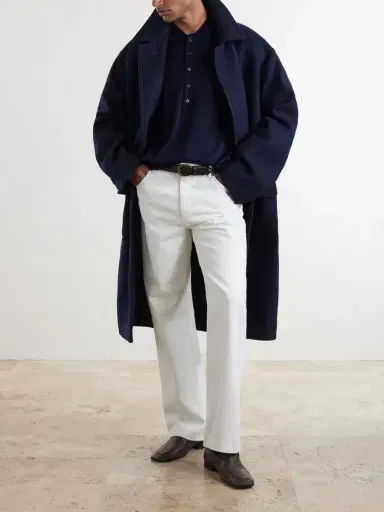 Dries Van Noten Muano Merino Wool Polo Shirt - Men | Thumbnail 2