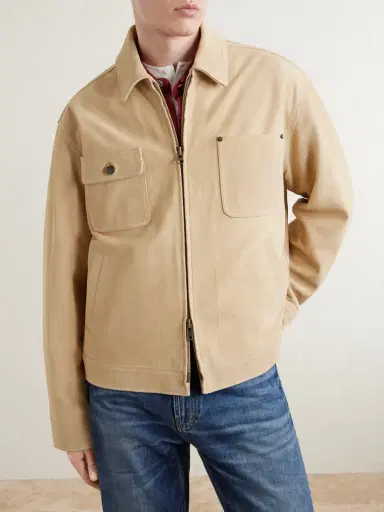 Aimé Leon Dore Ranch Suede Jacket - Men | Thumbnail 3