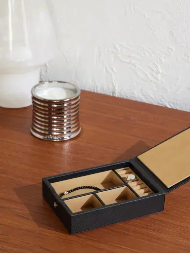 Smythson Travel Tray Leather Jewellery Box - Men | Thumbnail 2 Smythson Travel Tray Leather Jewellery Box - Men | Thumbnail 2
