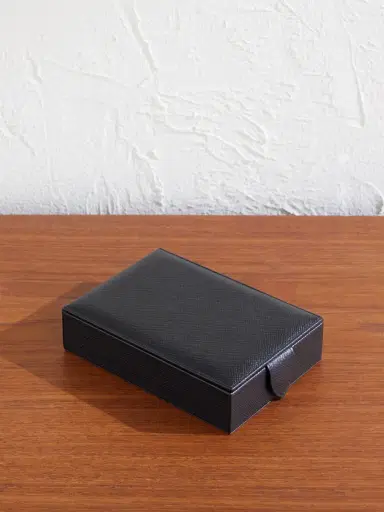 Smythson Travel Tray Leather Jewellery Box - Men | Thumbnail 1 Smythson Travel Tray Leather Jewellery Box - Men | Thumbnail 1