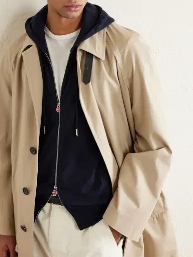 Kiton Cotton-Jersey Zip-Up Hoodie - Men | Thumbnail 5 Kiton Cotton-Jersey Zip-Up Hoodie - Men | Thumbnail 5