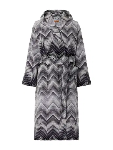 Missoni Home Marea Striped Cotton-Terry Hooded Robe - Men | Thumbnail 1