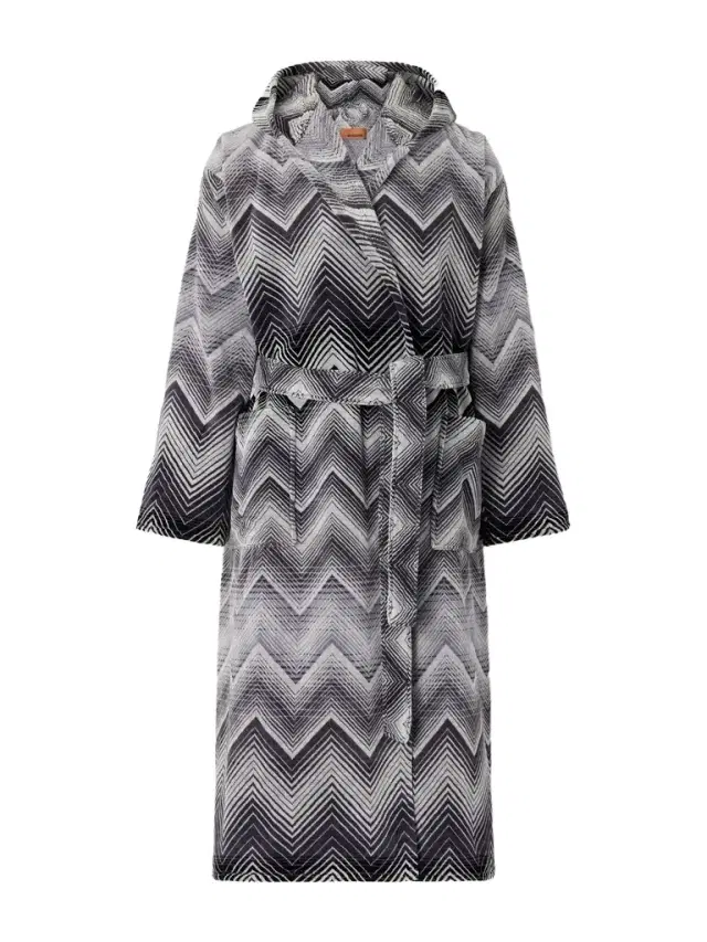 Missoni Home Marea Striped Cotton-Terry Hooded Robe - Men