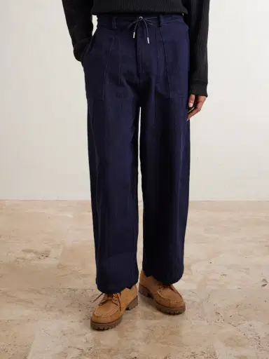 FrizmWORKS Wide-Leg Sashiko Jeans - Men | Thumbnail 3