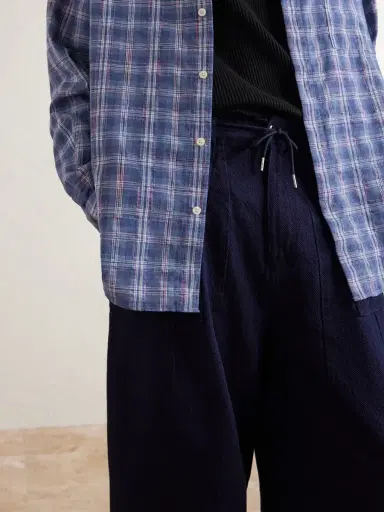 FrizmWORKS Wide-Leg Sashiko Jeans - Men | Thumbnail 5