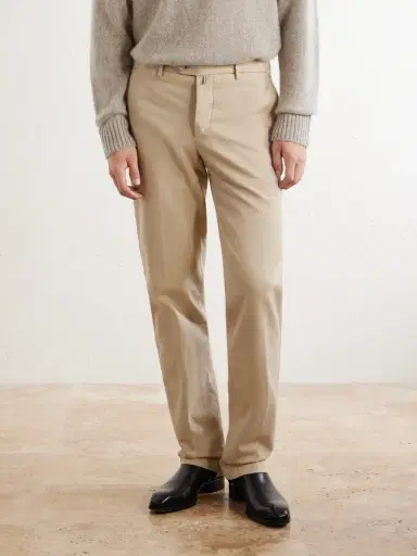 Kiton Straight-Leg Lyocell-Blend Trousers - Men | Thumbnail 3 Kiton Straight-Leg Lyocell-Blend Trousers - Men | Thumbnail 3