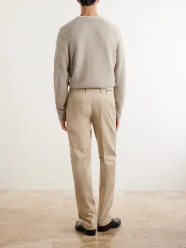 Kiton Straight-Leg Lyocell-Blend Trousers - Men | Thumbnail 4 Kiton Straight-Leg Lyocell-Blend Trousers - Men | Thumbnail 4