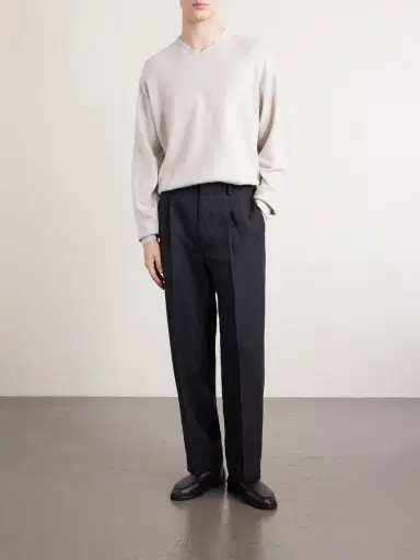 ATON Linen and Cotton-Blend Sweater - Men | Thumbnail 2 ATON Linen and Cotton-Blend Sweater - Men | Thumbnail 2