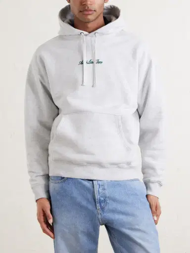 Aimé Leon Dore Logo-Embroidered Cotton-Jersey Hoodie - Men | Thumbnail 3 Aimé Leon Dore Logo-Embroidered Cotton-Jersey Hoodie - Men | Thumbnail 3