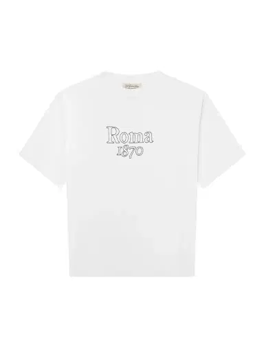 Remi Relief Roma 1870 Embroidered Cotton-Jersey T-Shirt - Men | Thumbnail 1