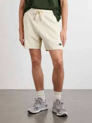 Stone Island New Balance Cotton-Jersey Drawstring Shorts - Men | Thumbnail 3