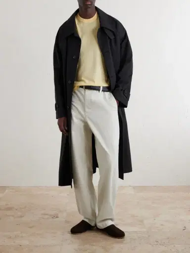 Anderson & Sheppard Sea Island Cotton Sweater - Men | Thumbnail 2 Anderson & Sheppard Sea Island Cotton Sweater - Men | Thumbnail 2