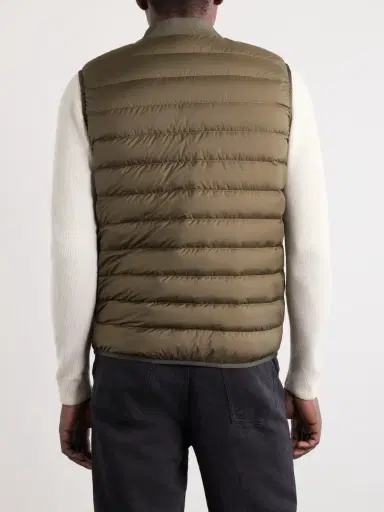 Moncler Froissel Logo-Appliquéd Quilted Shell Down Gilet - Men | Thumbnail 4