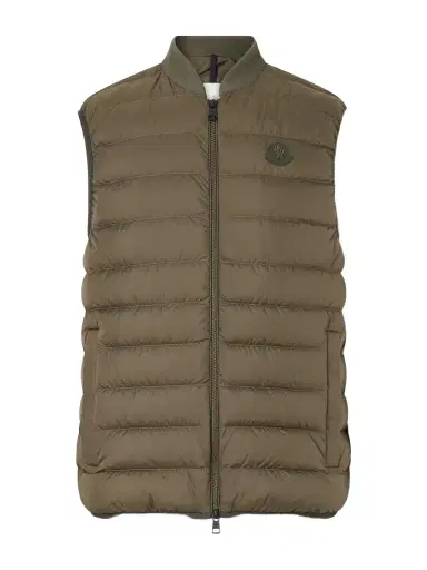 Moncler Froissel Logo-Appliquéd Quilted Shell Down Gilet - Men | Thumbnail 1
