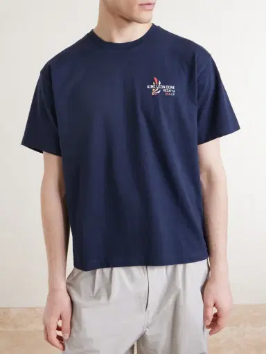 Aimé Leon Dore Printed Cotton T-Shirt - Men | Thumbnail 3