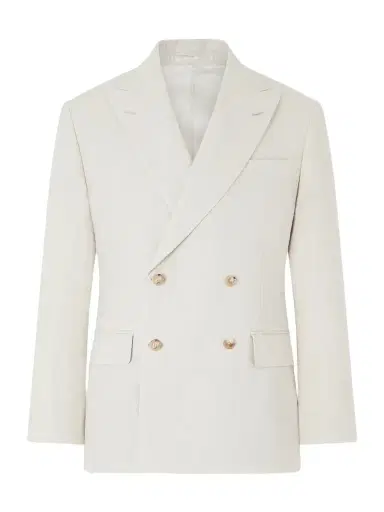 Kaptain Sunshine Double-Breasted Linen and Silk-Blend Jacket - Men | Thumbnail 1