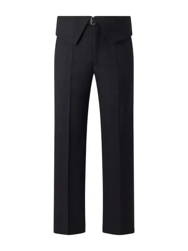 Dries Van Noten Flared Belted Wool-Twill Trousers - Men