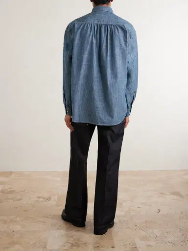 FrizmWORKS Kuroki Cotton-Chambray Shirt - Men | Thumbnail 4 FrizmWORKS Kuroki Cotton-Chambray Shirt - Men | Thumbnail 4