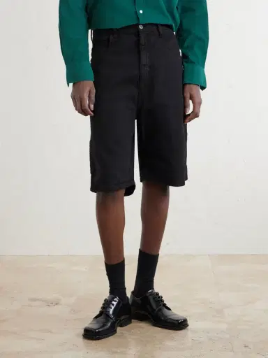 Monitaly Beach Painter Straight-Leg Denim Shorts - Men | Thumbnail 3 Monitaly Beach Painter Straight-Leg Denim Shorts - Men | Thumbnail 3