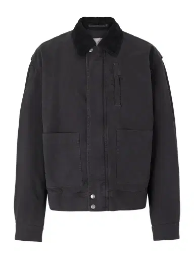 Dries Van Noten Corduroy-Trimmed Cotton-Canvas Jacket - Men | Thumbnail 1