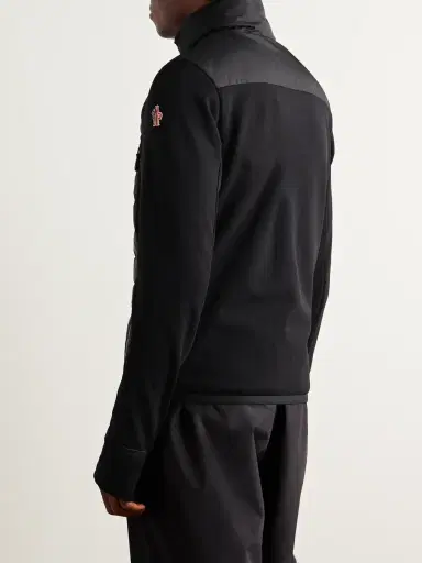 Moncler Grenoble Panelled Quilted Shell and Power Stretch™ Pro Down Jacket - Men | Thumbnail 3