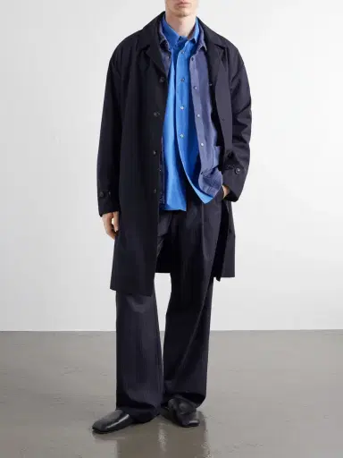 Studio Nicholson Cotton-Poplin Shirt - Men | Thumbnail 2 Studio Nicholson Cotton-Poplin Shirt - Men | Thumbnail 2