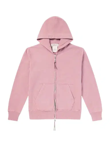 Remi Relief Cotton-Jersey Zip-Up Hoodie - Men | Thumbnail 1