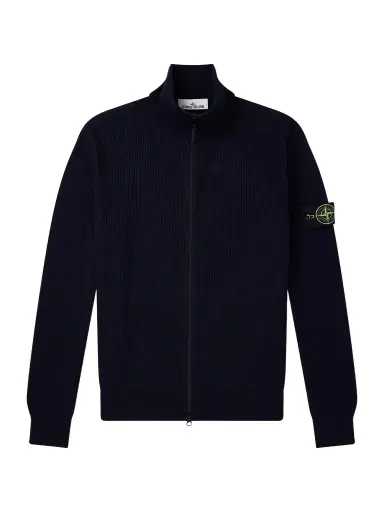 Stone Island Ribbed Organic Cotton Sweater - Men | Thumbnail 1 Stone Island Ribbed Organic Cotton Sweater - Men | Thumbnail 1