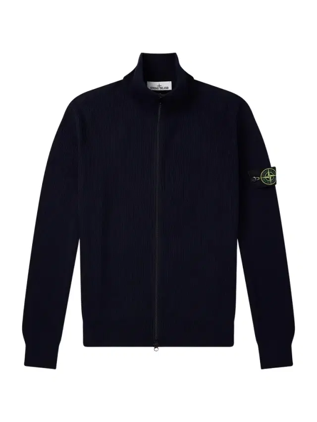 Stone Island Ribbed Organic Cotton Sweater - Men