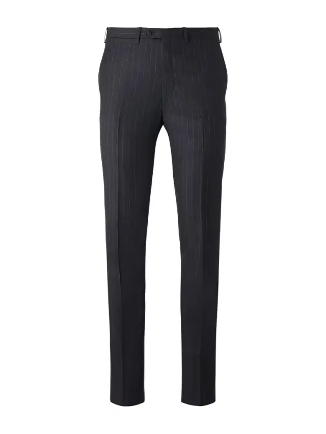 Kiton Straight-Leg Pinstriped Wool Suit Trousers - Men