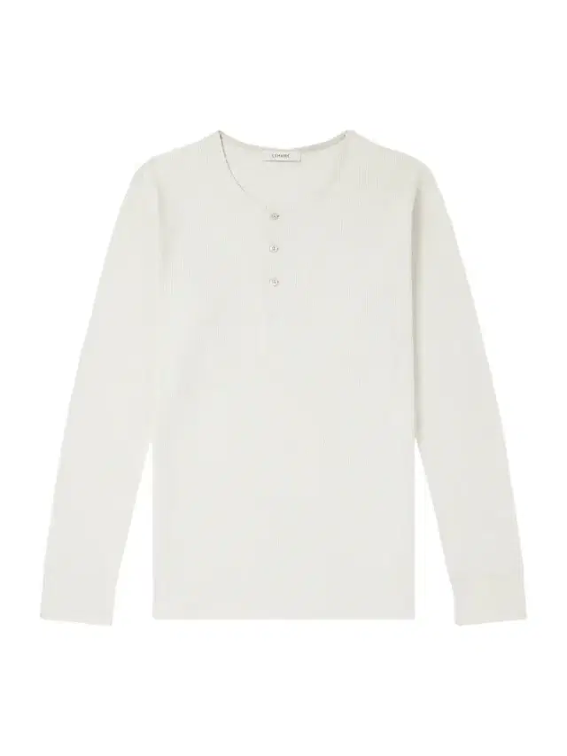 Henley Ribbed Cotton T-shirt - Men