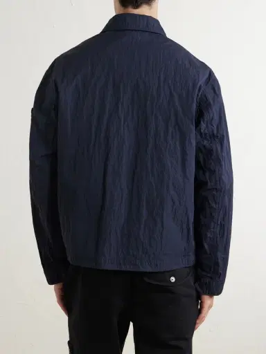 Stone Island Garment-Dyed Waxed Warp Rib Nylon-TC Jacket - Men | Thumbnail 4 Stone Island Garment-Dyed Waxed Warp Rib Nylon-TC Jacket - Men | Thumbnail 4