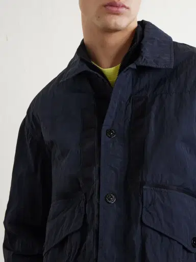 Stone Island Garment-Dyed Waxed Warp Rib Nylon-TC Jacket - Men | Thumbnail 5 Stone Island Garment-Dyed Waxed Warp Rib Nylon-TC Jacket - Men | Thumbnail 5