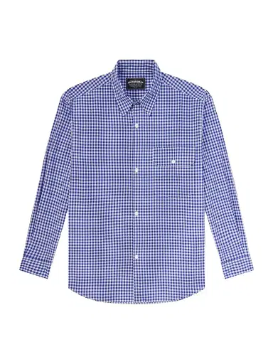 FrizmWORKS Ease Gingham Cotton Shirt - Men | Thumbnail 1 FrizmWORKS Ease Gingham Cotton Shirt - Men | Thumbnail 1
