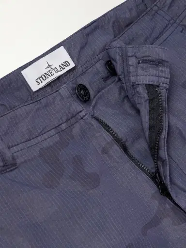 Stone Island Straight-Leg Camouflage-Print Cotton-Blend Ripstop Trousers - Men | Thumbnail 6 Stone Island Straight-Leg Camouflage-Print Cotton-Blend Ripstop Trousers - Men | Thumbnail 6