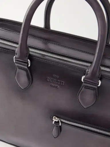Berluti 2 Jours Neo Venezia Leather Briefcase - Men | Thumbnail 5 Berluti 2 Jours Neo Venezia Leather Briefcase - Men | Thumbnail 5